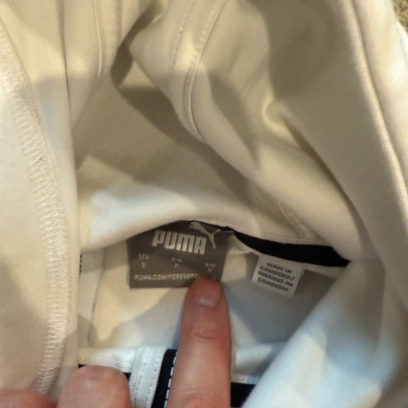 BMW Motorsport Puma White Hoodie with Black Accents - Picture 3 of 4